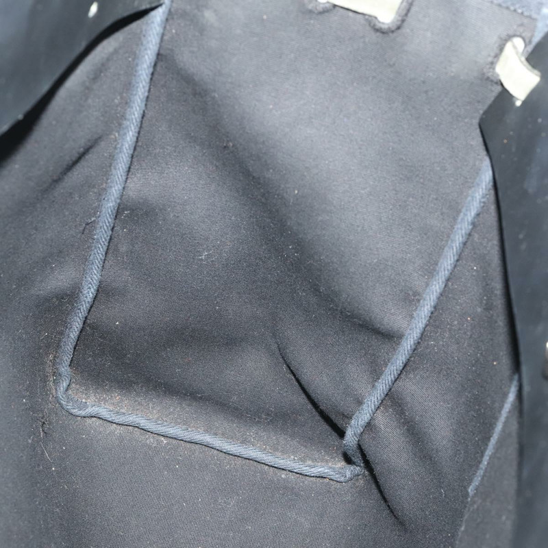 【日本直送】愛馬仕 Herbag Cabass GM 帆布手提包，兩用，黑色/銀色，正品 BAZ865A-18