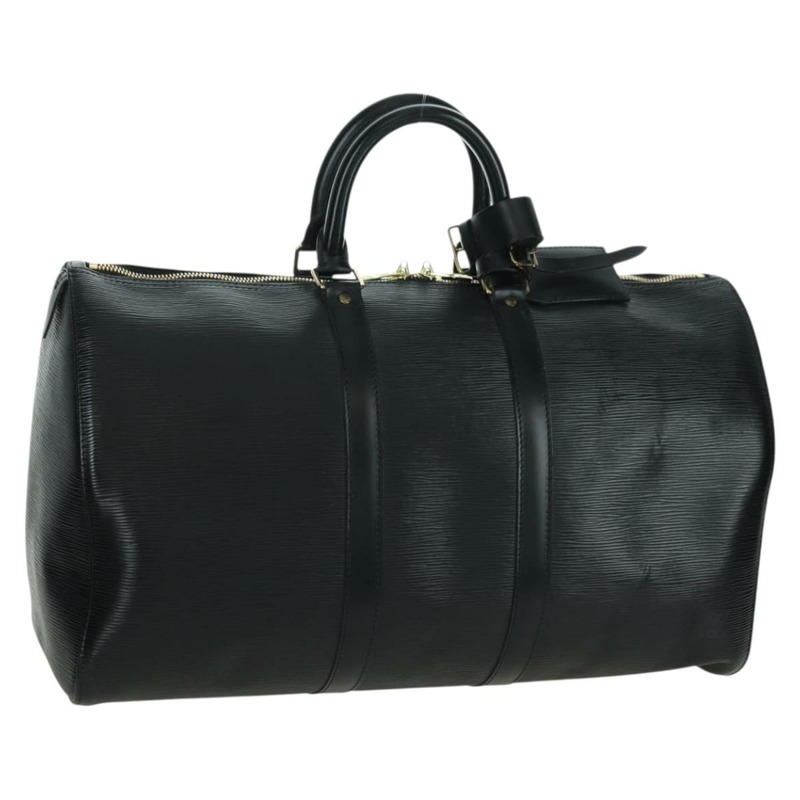 【日本直送】路易威登 Epi Keepall 45 波士頓包 黑色 M42972 LV Auth am11227V-0