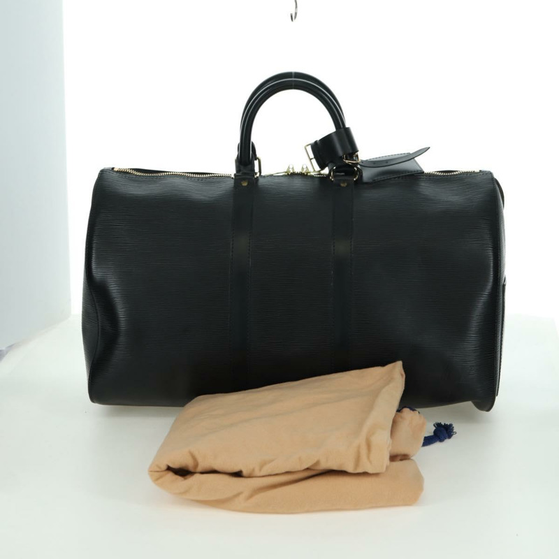 【日本直送】路易威登 Epi Keepall 45 波士頓包 黑色 M42972 LV Auth am11227V-11