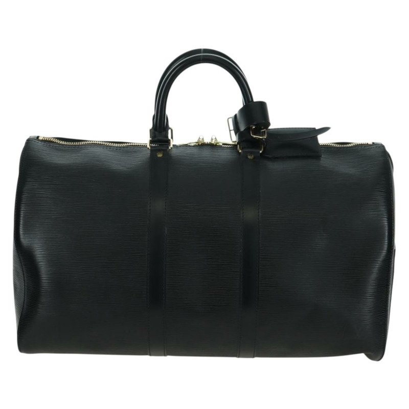 【日本直送】路易威登 Epi Keepall 45 波士頓包 黑色 M42972 LV Auth am11227V-12