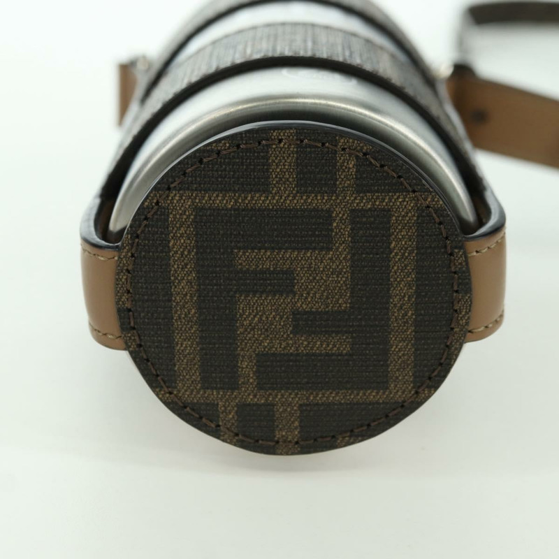 【日本直送】FENDI Zucca 帆布水瓶架 24Bottls 聯名款 黑色 Auth INZ021M-4