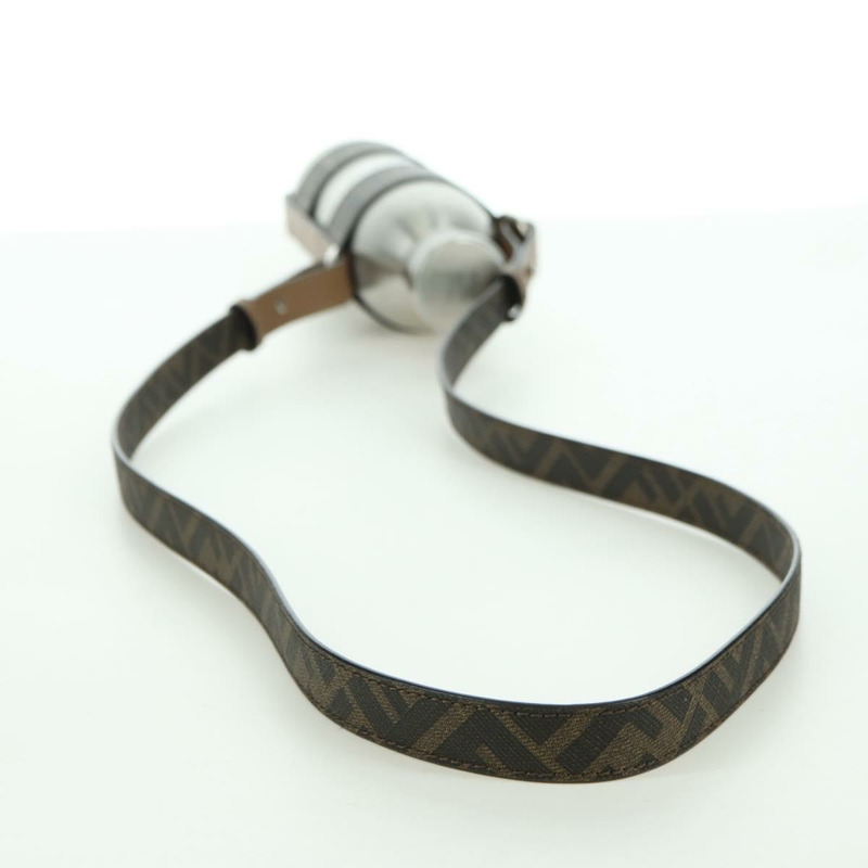 【日本直送】FENDI Zucca 帆布水瓶架 24Bottls 聯名款 黑色 Auth INZ021M-6