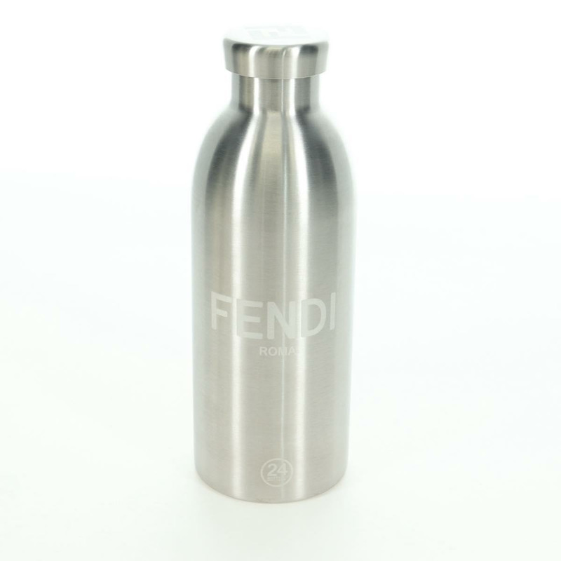 【日本直送】FENDI Zucca 帆布水瓶架 24Bottls 聯名款 黑色 Auth INZ021M-17