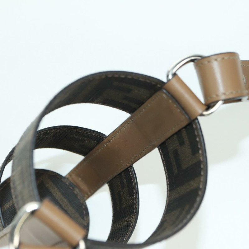 【日本直送】FENDI Zucca 帆布水瓶架 24Bottls 聯名款 黑色 Auth INZ021M-22