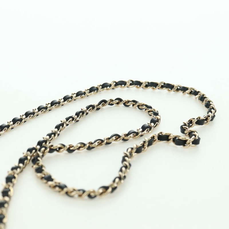 【日本直送】香奈兒 (CHANEL) 菱格紋旗鏈包，棉質米色，CC 認證 YKZ1020SAM-7