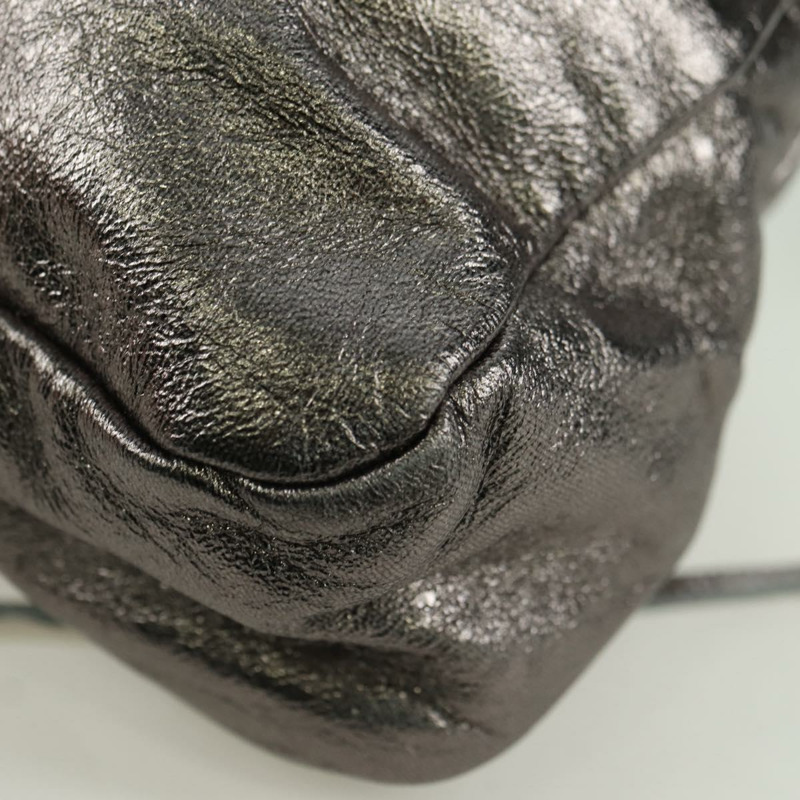 【日本直送】BALENCIAGA The First 手提包 皮革 2way 銀色 103208 正品 YKZ863SAM-16