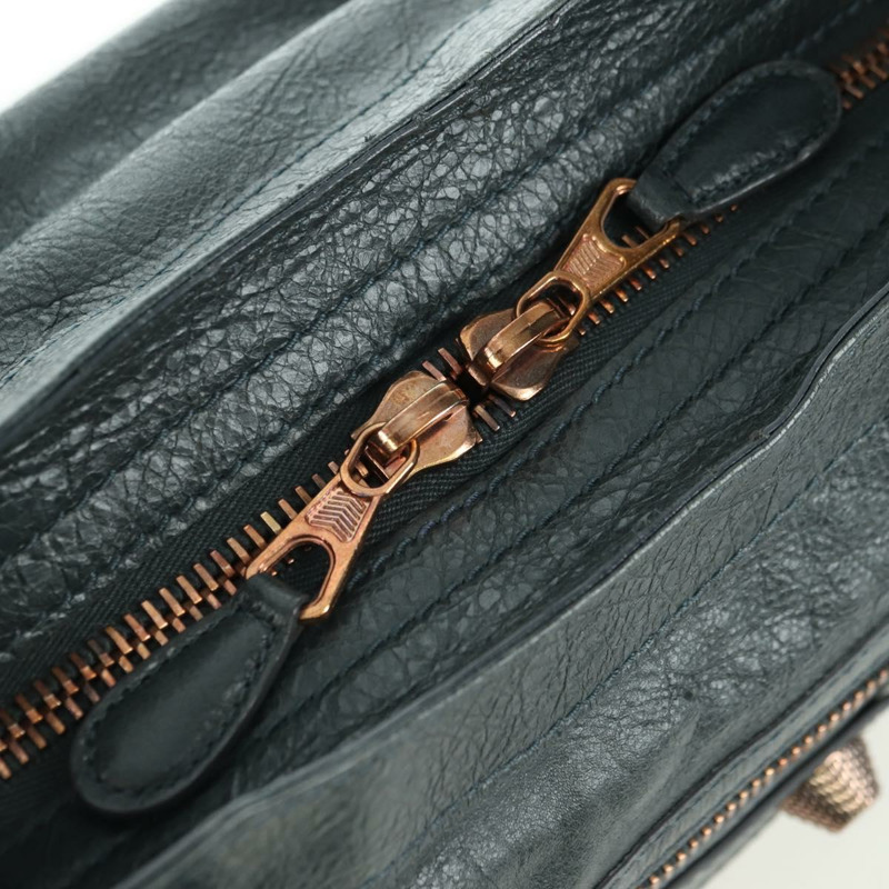 【日本直送】BALENCIAGA 經典 Vero 手提包 皮革 兩用 灰色/金色 263244 正品 yk20212SAM-9