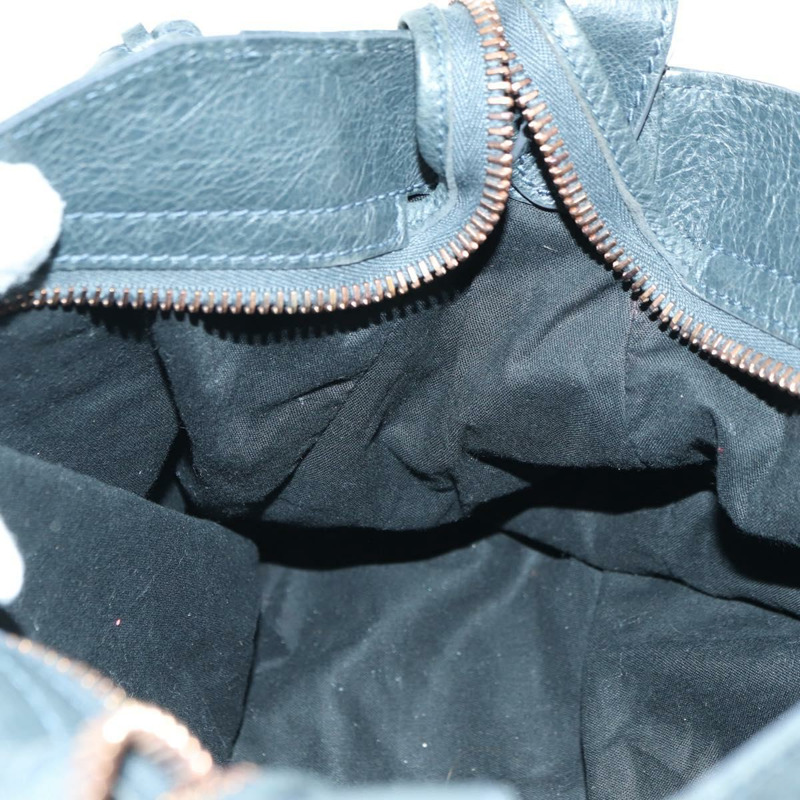 【日本直送】BALENCIAGA 經典 Vero 手提包 皮革 兩用 灰色/金色 263244 正品 yk20212SAM-21