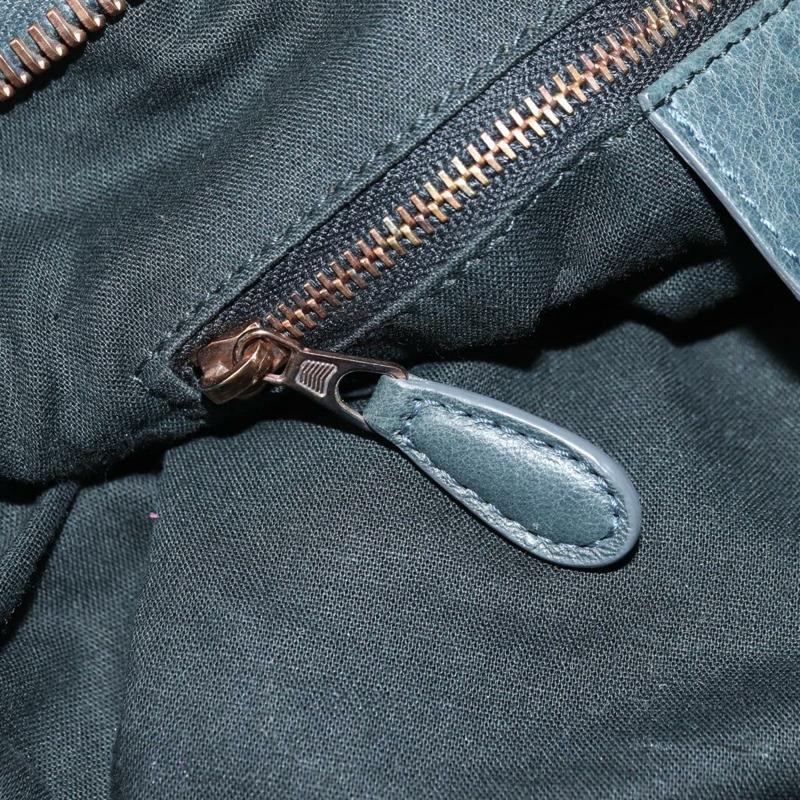 【日本直送】BALENCIAGA 經典 Vero 手提包 皮革 兩用 灰色/金色 263244 正品 yk20212SAM-23