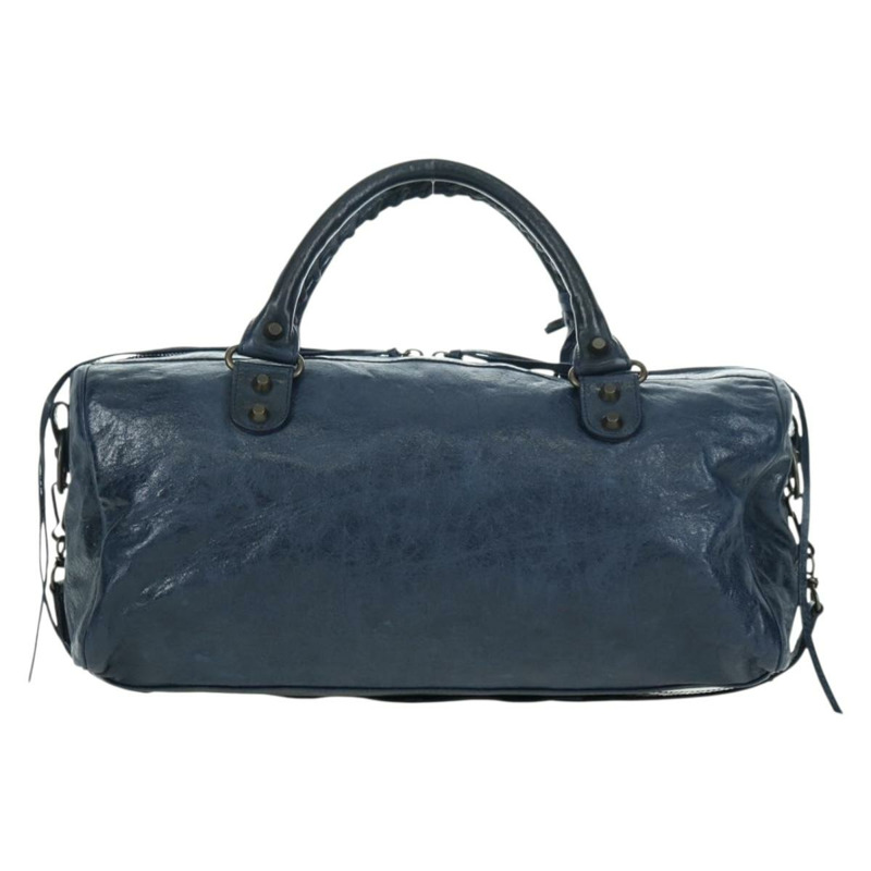 【日本直送】BALENCIAGA Twiggy 手提包 皮革 兩用 海軍藍 128523 正品 yk20202SAM-1