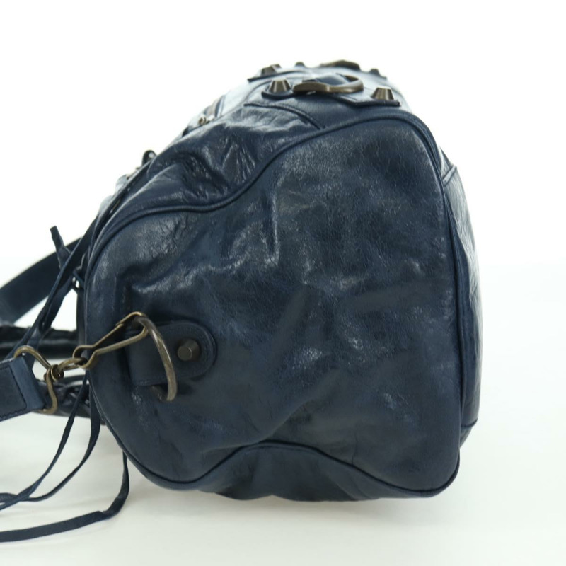 【日本直送】BALENCIAGA Twiggy 手提包 皮革 兩用 海軍藍 128523 正品 yk20202SAM-2
