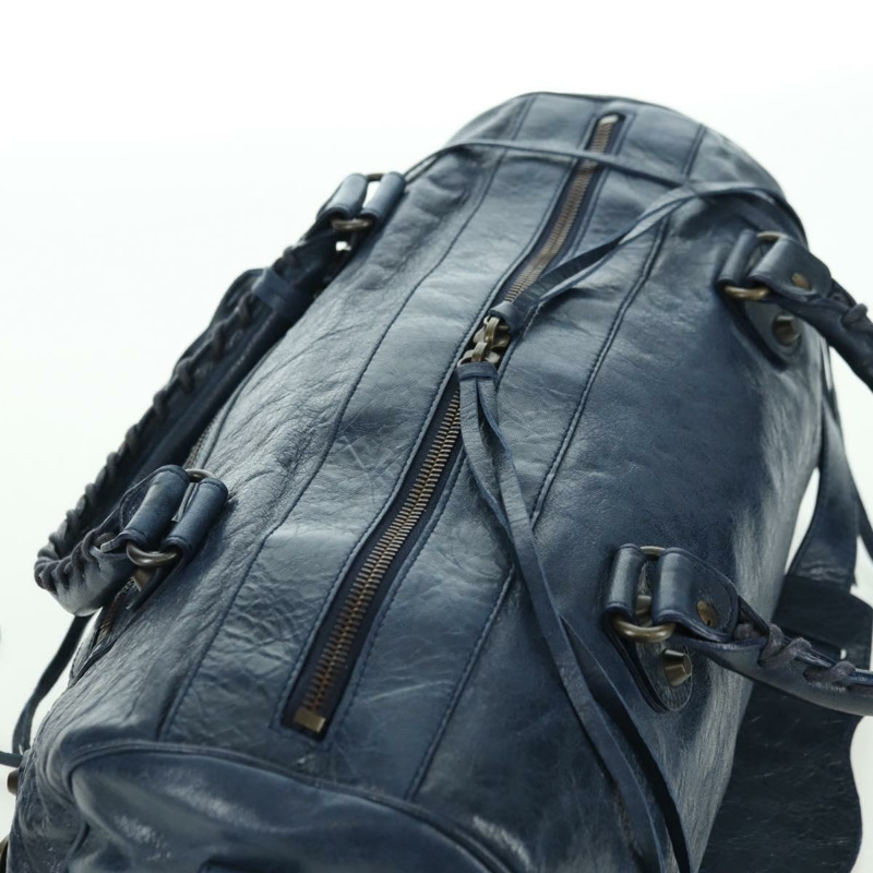 【日本直送】BALENCIAGA Twiggy 手提包 皮革 兩用 海軍藍 128523 正品 yk20202SAM-5