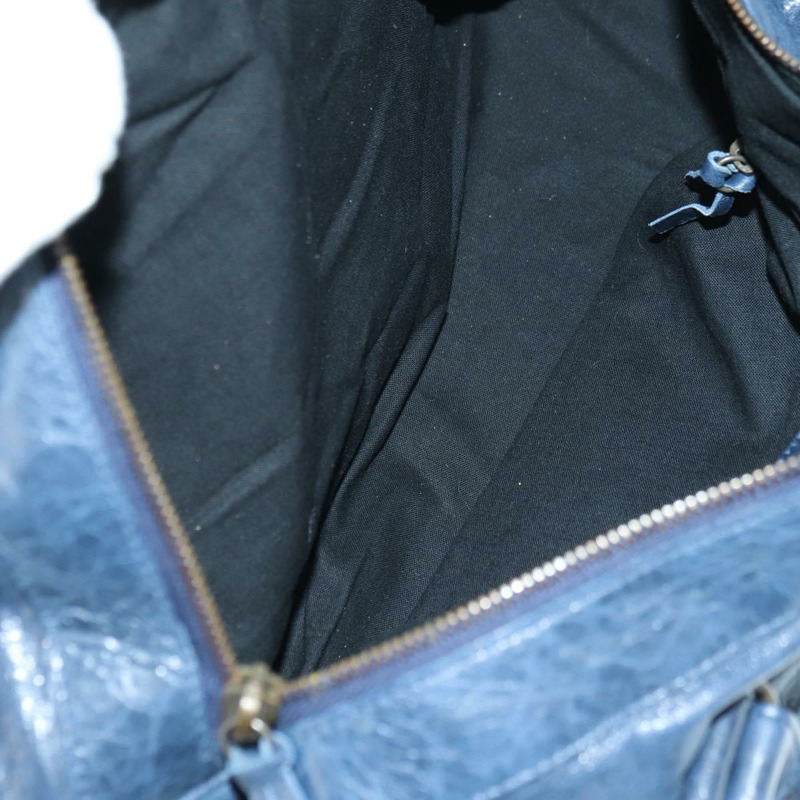 【日本直送】BALENCIAGA Twiggy 手提包 皮革 兩用 海軍藍 128523 正品 yk20202SAM-9