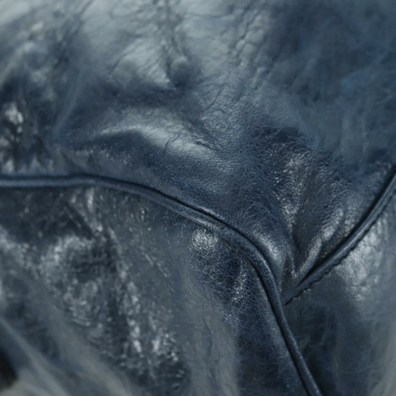 【日本直送】BALENCIAGA Twiggy 手提包 皮革 兩用 海軍藍 128523 正品 yk20202SAM-16