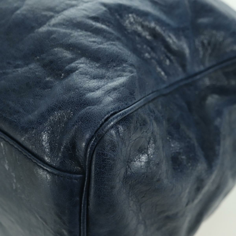 【日本直送】BALENCIAGA Twiggy 手提包 皮革 兩用 海軍藍 128523 正品 yk20202SAM-17