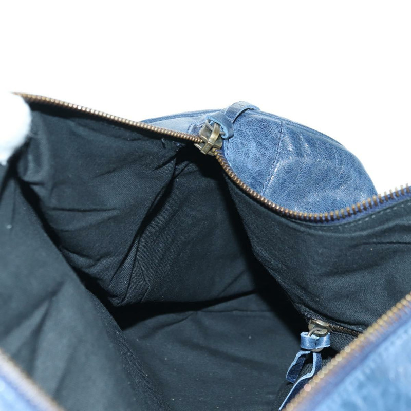 【日本直送】BALENCIAGA Twiggy 手提包 皮革 兩用 海軍藍 128523 正品 yk20202SAM-23