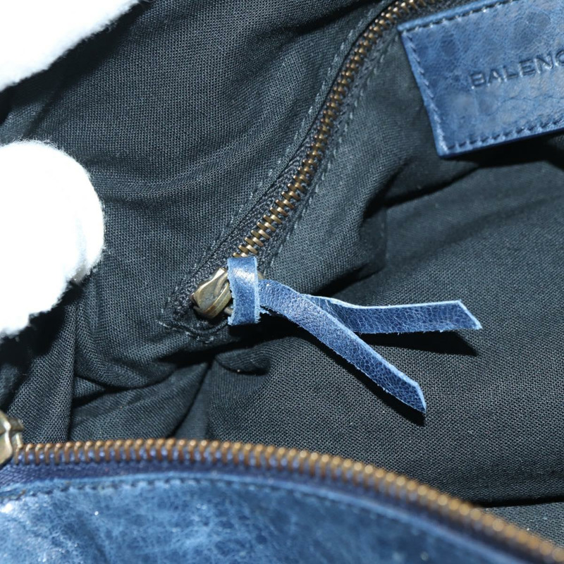 【日本直送】BALENCIAGA Twiggy 手提包 皮革 兩用 海軍藍 128523 正品 yk20202SAM-25