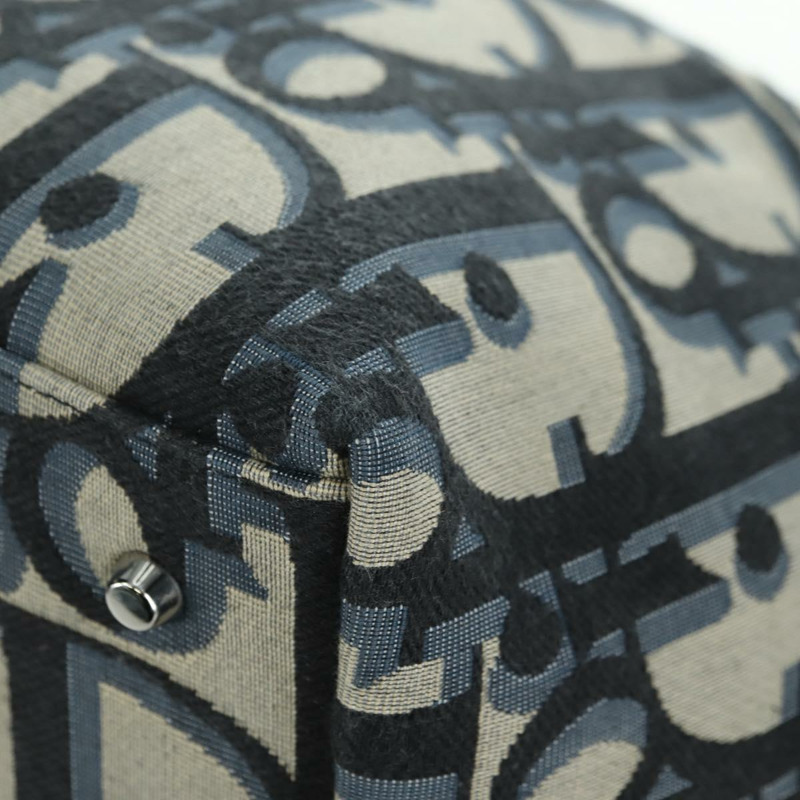 【日本直送】Christian Dior Trotter帆布旅行包 40吋 兩用款 海軍藍/銀色 正品 YKZ1047SAM-16