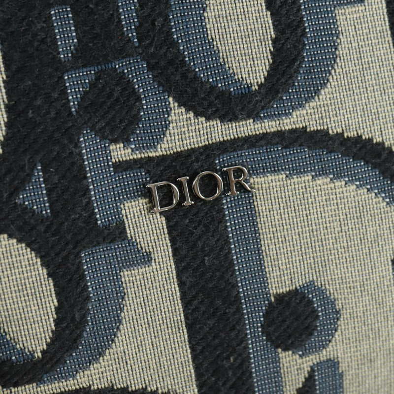 【日本直送】Christian Dior Trotter帆布旅行包 40吋 兩用款 海軍藍/銀色 正品 YKZ1047SAM-19