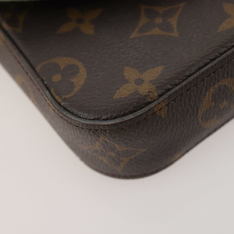 【日本直送】路易威登 Monogram 多款 Felicie 手拿包 卡其色 M80091 LV 正品 174165A-13