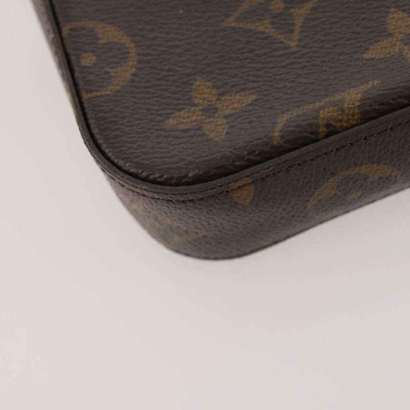 【日本直送】路易威登 Monogram 多款 Felicie 手拿包 卡其色 M80091 LV 正品 174165A-15