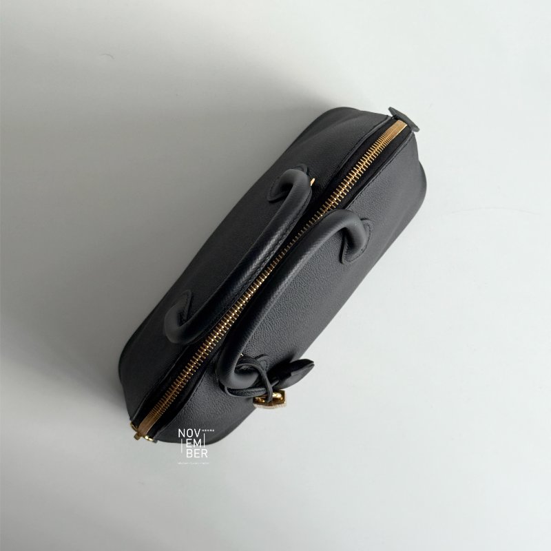 閒置新🫰🏻 全配有購證🙌🏻 Hermès 愛馬仕 Bolide 25 黑色金釦-4