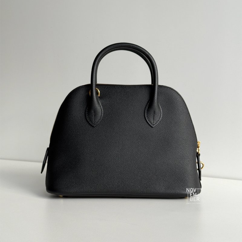 閒置新🫰🏻 全配有購證🙌🏻 Hermès 愛馬仕 Bolide 25 黑色金釦-6