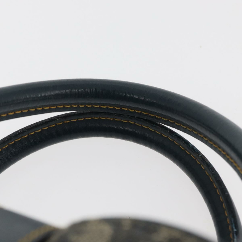 【日本直送】Christian Dior Trotter帆布馬鞍包 海軍藍 金色 正品 175481A-7