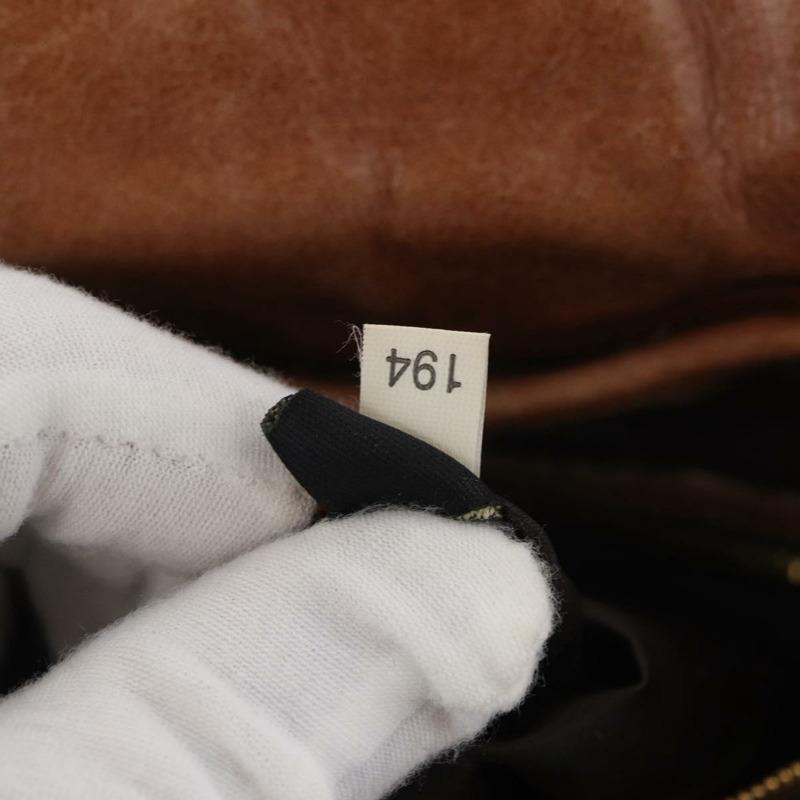 【日本直送】Miu Miu Matelasse 手提包 皮革 2way Brown Gold Auth 175497A-11