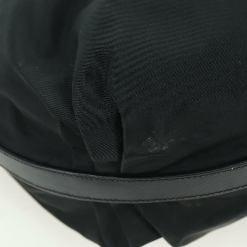 【日本直送】PRADA 單肩包 尼龍 黑色 銀色 正品 am11322V-13