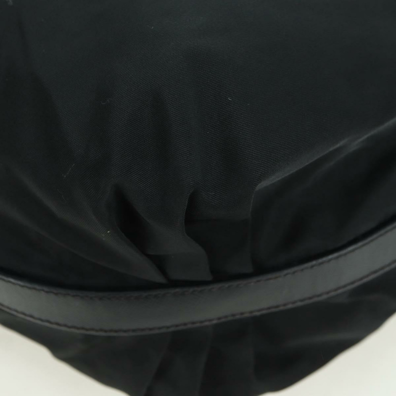 【日本直送】PRADA 單肩包 尼龍 黑色 銀色 正品 am11322V-14