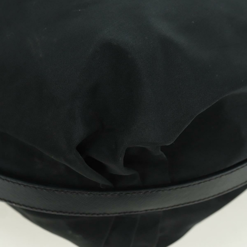 【日本直送】PRADA 單肩包 尼龍 黑色 銀色 正品 am11322V-16