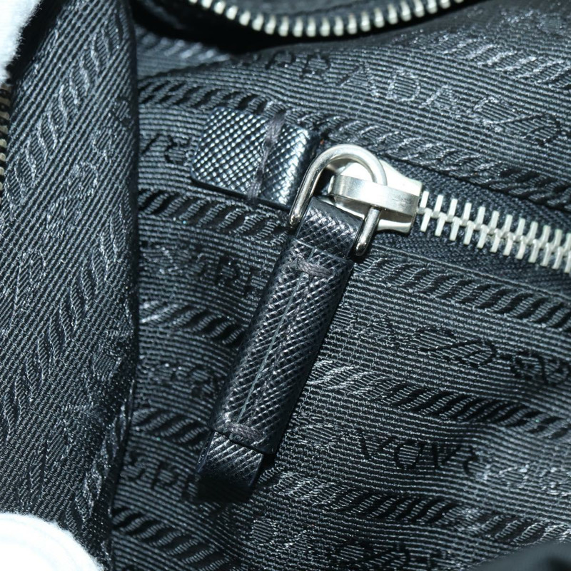 【日本直送】PRADA 單肩包 尼龍 黑色 銀色 正品 am11322V-21