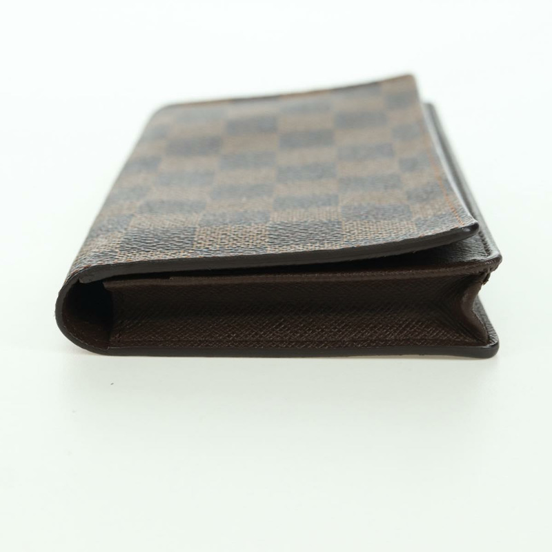 【日本直送】路易威登 Damier Ebene Porte Cartes Credit 長皮夾 N60825 正品 am11341V-2