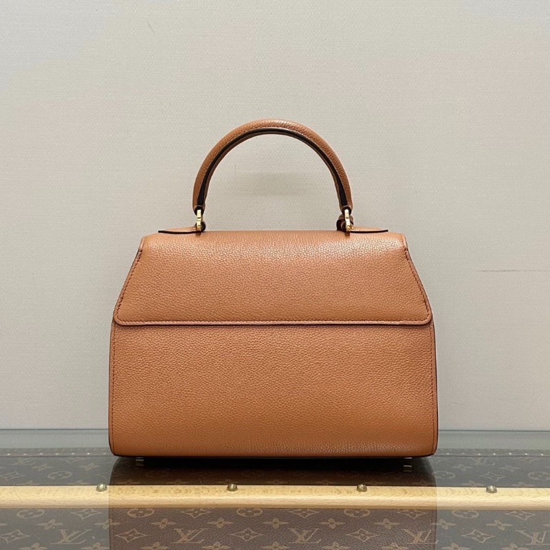 MOYNAT 金棕金扣Rejane中號 手提肩背斜背包26*19*9 95新 配件盒子 塵袋 吊牌-2