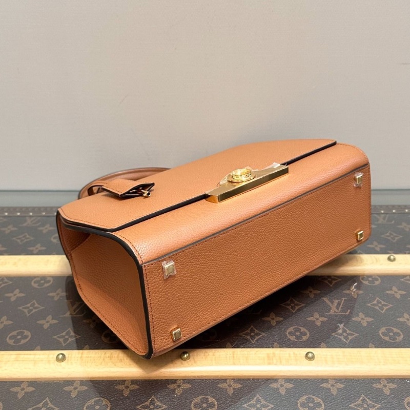 MOYNAT 金棕金扣Rejane中號 手提肩背斜背包26*19*9 95新 配件盒子 塵袋 吊牌-5
