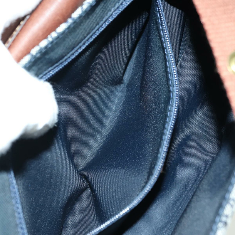 【日本直送】Christian Dior Trotter帆布街頭風單肩包 金色 海軍藍 正品 175442SAV-27