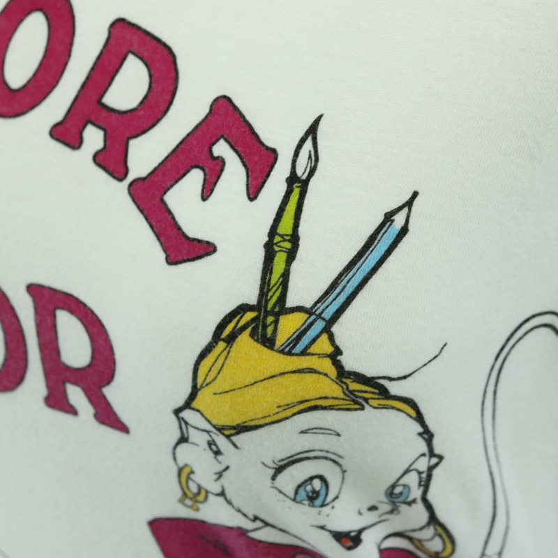 【日本直送】Christian Dior Galliano Period 短袖T卹 純棉 白色 正品 YKZ1435V-6