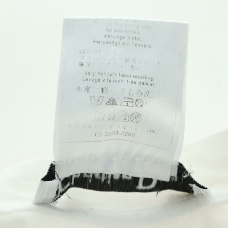 【日本直送】Christian Dior Galliano Period 短袖T卹 純棉 白色 正品 YKZ1435V-9