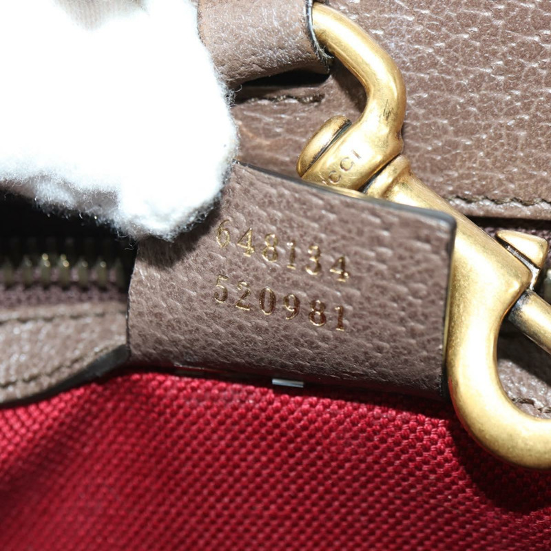 【日本直送】GUCCI GG Supreme 唐老鴨手提包 PVC 兩用 米色 金色 648134 正品 YKZ1322M-10