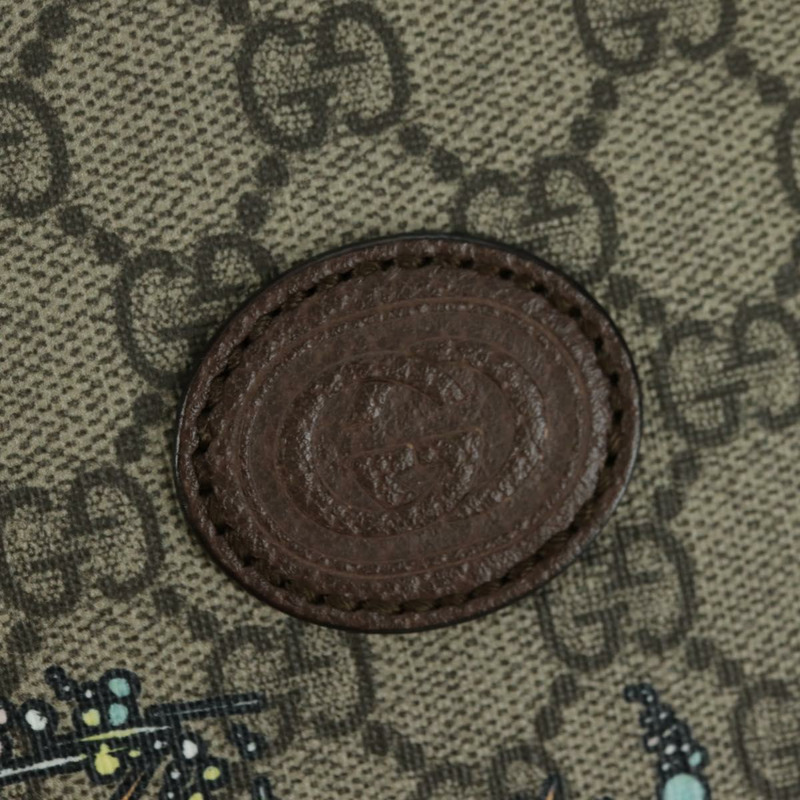 【日本直送】GUCCI GG Supreme 唐老鴨手提包 PVC 兩用 米色 金色 648134 正品 YKZ1322M-21