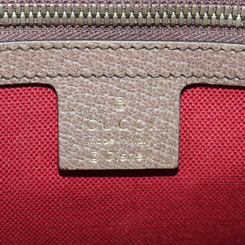 【日本直送】GUCCI GG Supreme 唐老鴨手提包 PVC 兩用 米色 金色 648134 正品 YKZ1322M-22