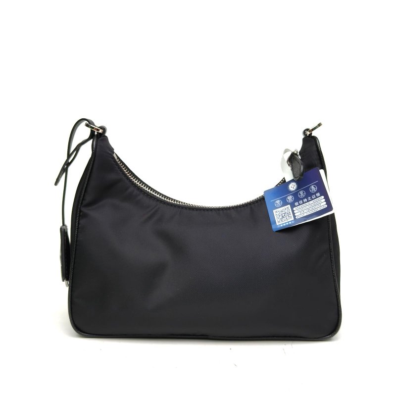 PRADA Hobo三合一黑色尼龍肩背包-2