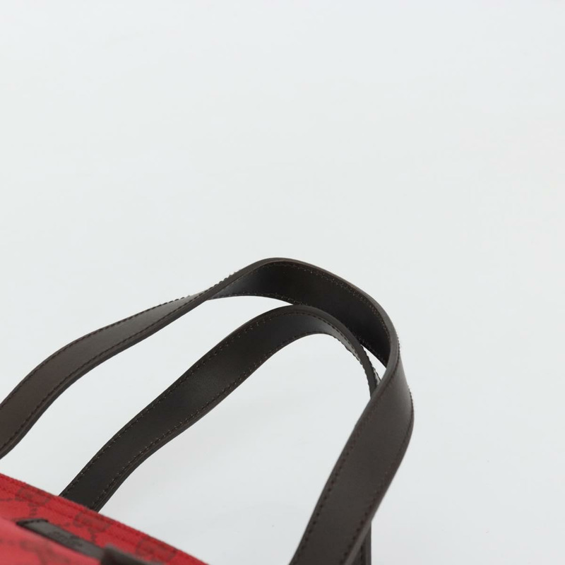 【日本直送】GUCCI GG帆布托特包 紅色金色 308928 正品 YKZ1284A-13
