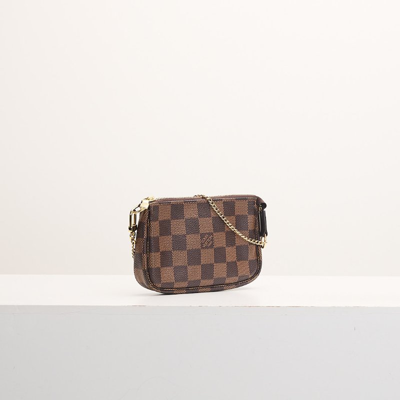 二手Lv 棋盤格mini麻將包-1