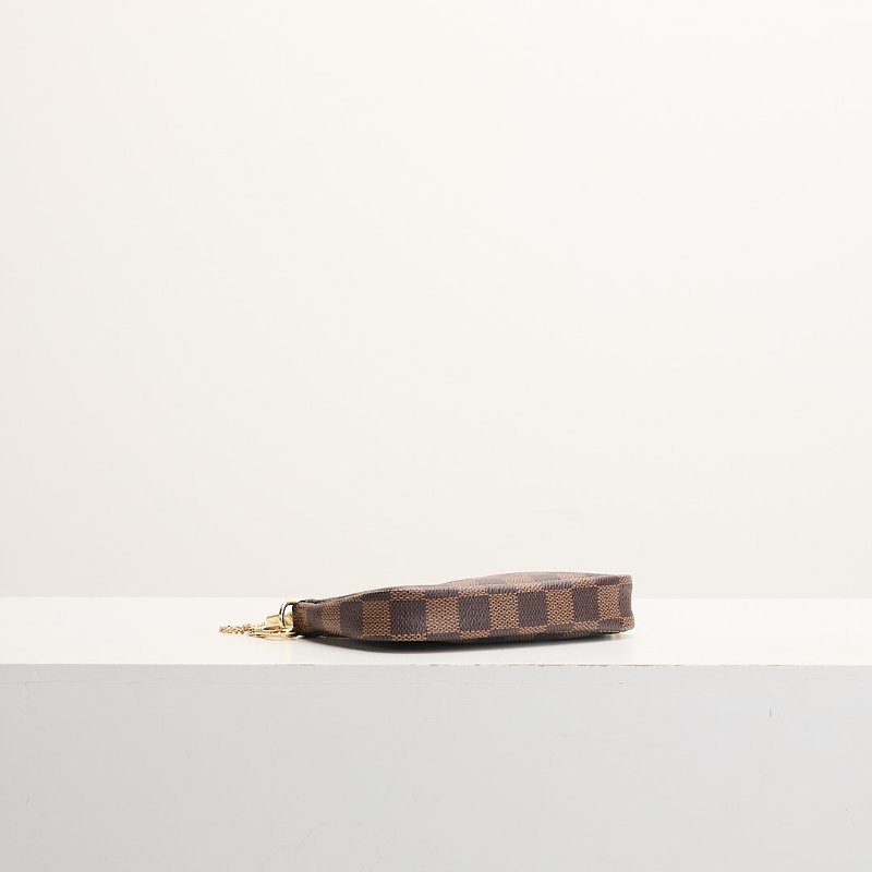 二手Lv 棋盤格mini麻將包-3