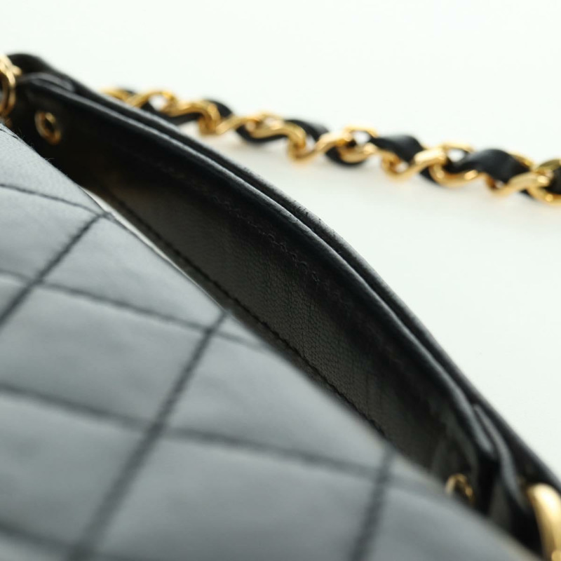 【日本直送】香奈兒 (CHANEL) Matelasse 雙旋扣鏈條包 羊皮 2way CC Auth YKZ1263SV-13