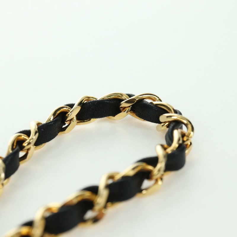 【日本直送】香奈兒 (CHANEL) Matelasse 雙旋扣鏈條包 羊皮 2way CC Auth YKZ1263SV-14