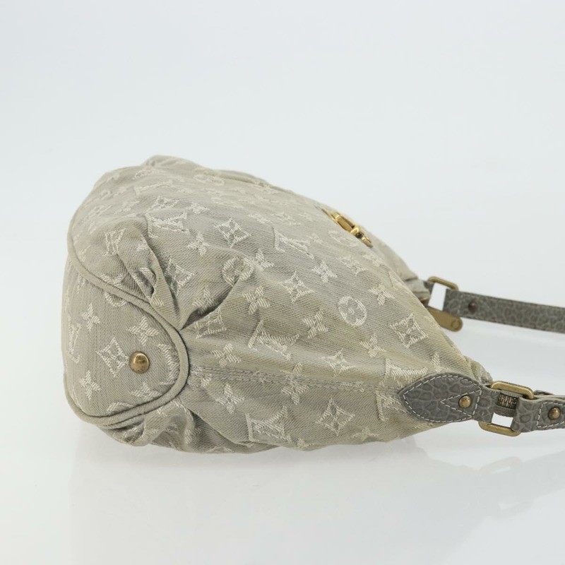 【日本直送】路易威登 Monogram Denim Slytree 肩背包 灰色 M45834 LV Auth YKZ1351A-2