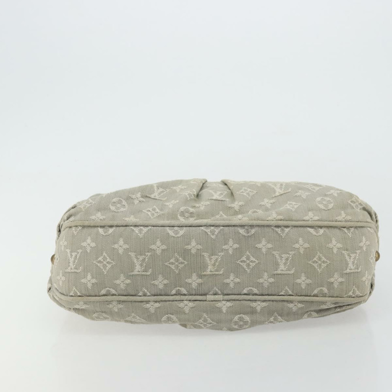 【日本直送】路易威登 Monogram Denim Slytree 肩背包 灰色 M45834 LV Auth YKZ1351A-4